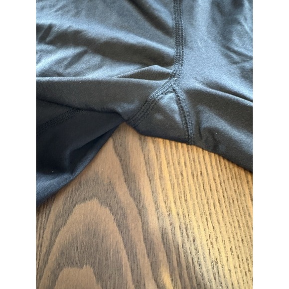 Danskin Womens Fitted Athletic Cropped leggings M 8-10 Black with Pink Accent - Picture 11 of 12